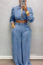 Ensemble sexy femme haut et pantalon à manches longues Kink